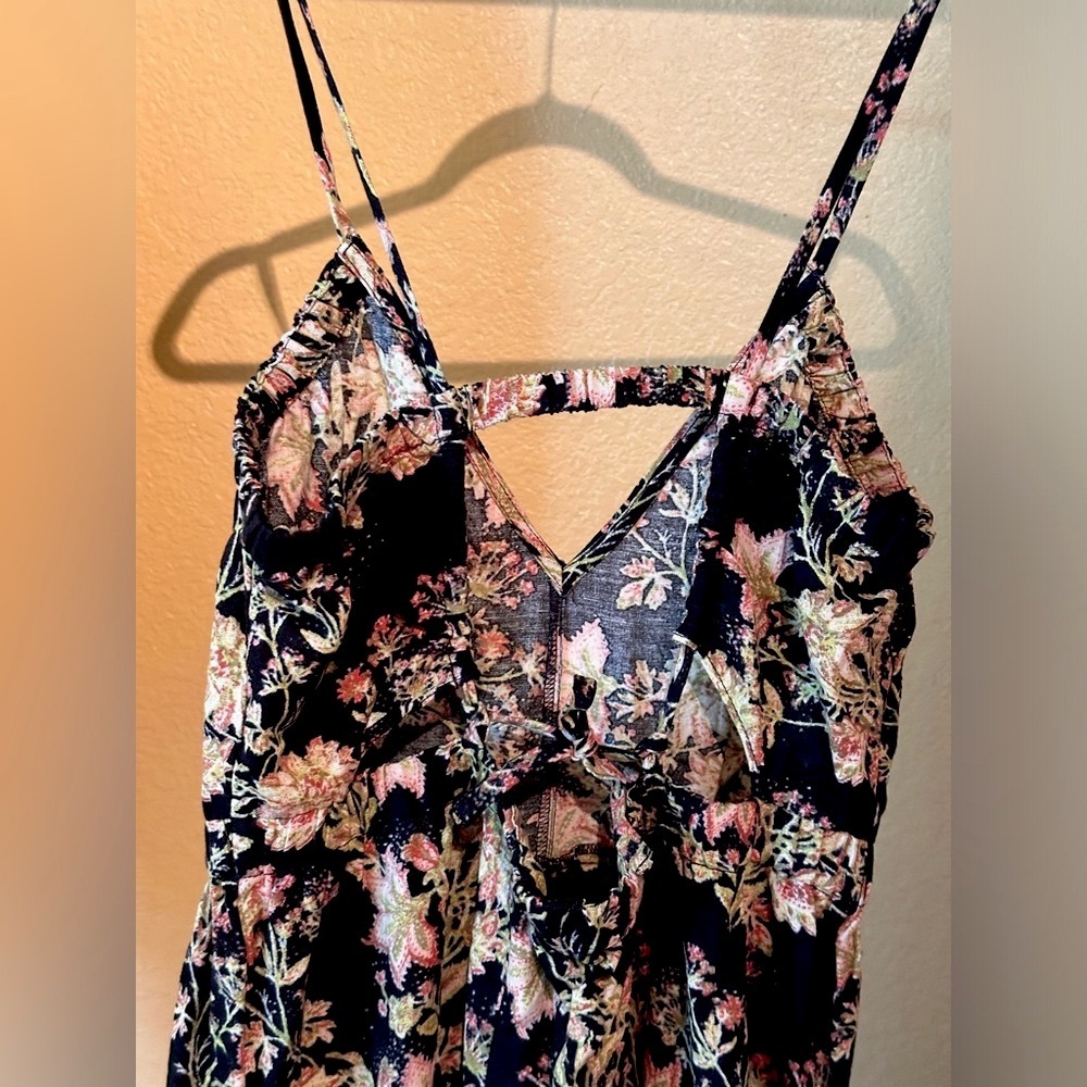 Free People Stand Out Printed Jumpsuit romper - Picture 5 of 8